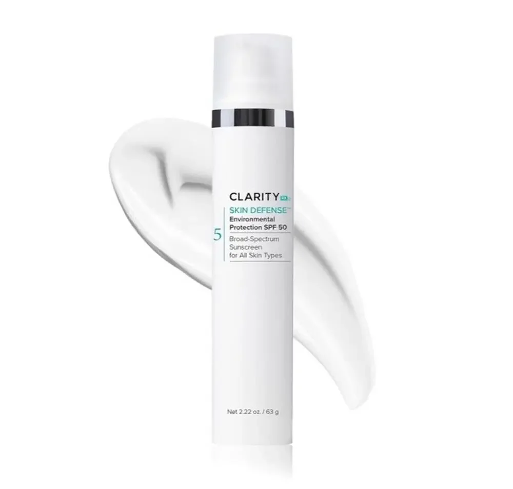 Clarityrx Skin Defense Broad-Spectrum Spf 50 Natural Plant-Based EXP 8/2026